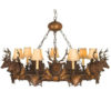 Legend Lighting 7 Light Deer Chandelier