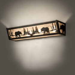 Alternative view of Meyda Bear at Lake Bath Vanity