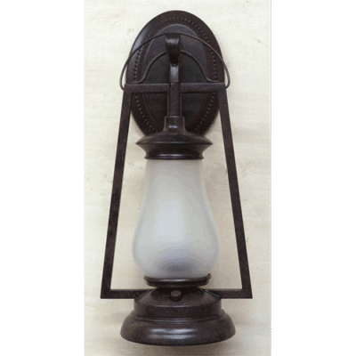 Alternative view of Copper Canyon Old Colorado Mining Wall Lantern