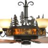 Cedarcrest Chandelier Ceiling Fan