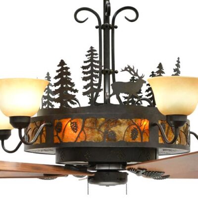 Cedarcrest Chandelier Ceiling Fan