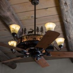Cedarcrest Chandelier Ceiling Fan
