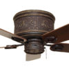 Copper Canyon Cheyenne Ceiling Hugger Fan - Rustic Lighting & Fans