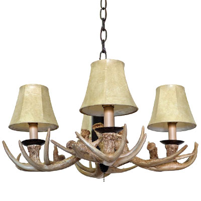 Faux Antler Convertible Light Kit