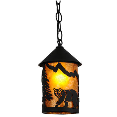 Northwoods Lone Bear Mini Pendant