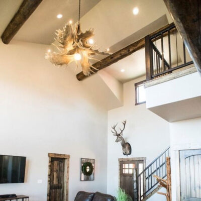 Moose Chandelier