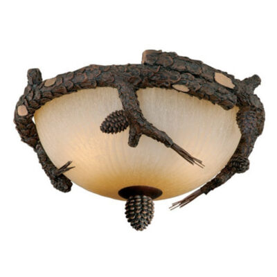 Vaxcel Ponderosa Light Kit and Ceiling Light