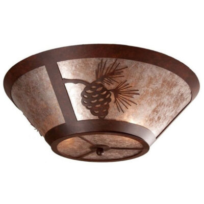 Pine cone Round Ceiling Light