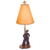 Narrow Cowboy Table Lamp