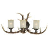 Faux Antler 3 Light Bath Vanity