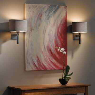 Burnished Steel Finish - Eclipse Micro-suede Shade