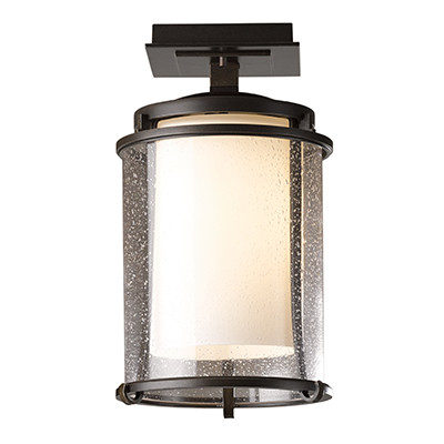 Bronze Finish - Seeded Glass with Opal Diffuser