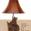 29" H 9" Base Uses 1-100W standard bulb Two Bears Table Lamp