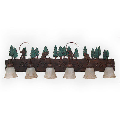 BF805 Lodge and Cabin Bathroom Vanity Light