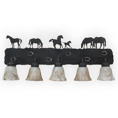CCBF808-36 - Horses - No Background - Color C127A - FLG4 Glass