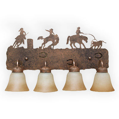 CCBF808-24 - Rodeo Scene - No Background - Color C154 - FLG10 Glass