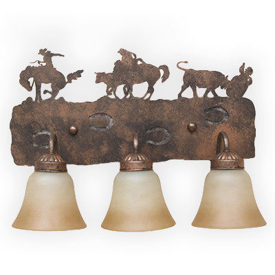 CCBF808-18 - Rodeo Scene - No Background - Color C154 - FLG10 Glass