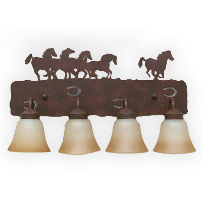 CCBF808-24 - Running Horses - No Background - Color C146 - FLG10 Glass