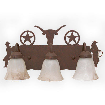 CCBF810-04-22 - Design 423/410 - Color C146 - Cowgirl and cowboy on the sides - FLG4 Glass