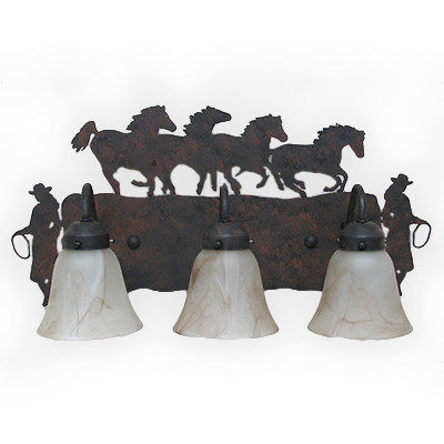CCBF810-04-22 - Design 557 - Color C127 - Cowgirls on the sides - FLG4 Glass