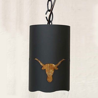 PEM1-8 - Chain - Long Horns Design - Color C027 - Amber Mica Liner