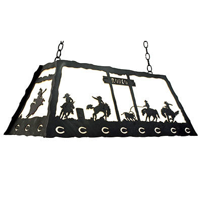 Copper Canyon Western and Ranch PEM150 Series Island and Pool Table Light