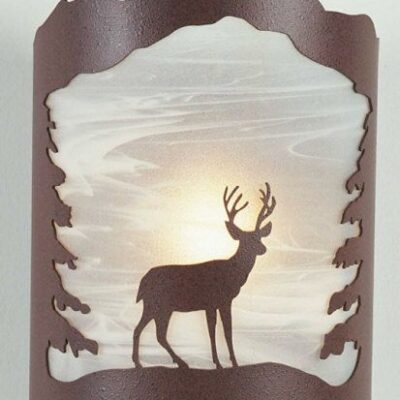 Deer Metal Sconce Wall Light