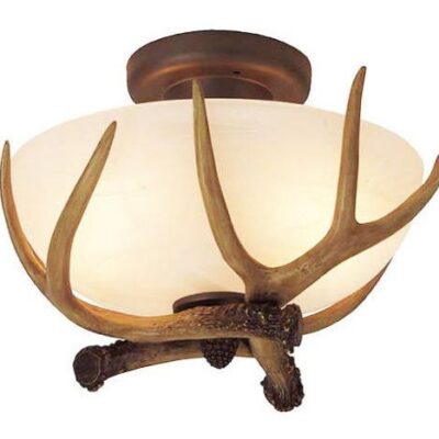 Craftmade Antler Semi-Flush Ceiling Light