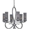 Delancey 6 Light Round Chandelier
