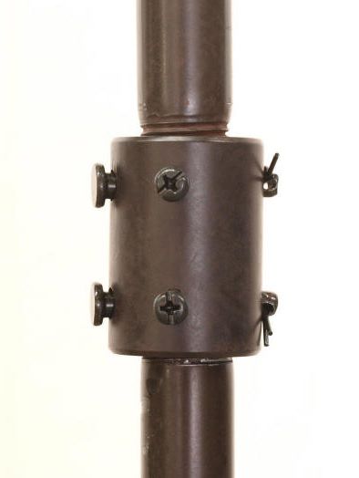 Copper Canyon Downrod Coupler Rustic, Ceiling Fan Coupler