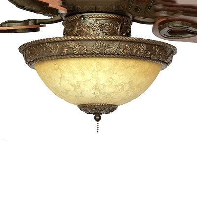 LK420 Bronze Parchment Light Kit