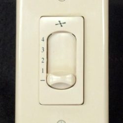 Ceiling Fan Wired Ivory Wall Control