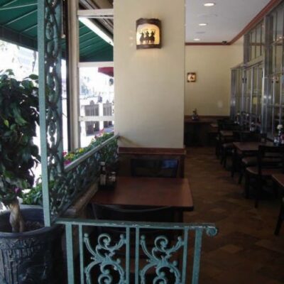 Picture of light used in restaurant
