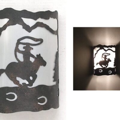 M126 Track Series Western Wall Sconce