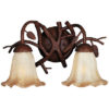Pinecone 2 Light Bath Vanity