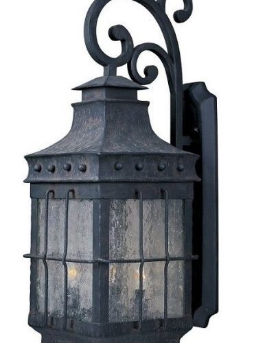 Maxim Lighting Nantucket 3 Light Outdoor Wall Mount - Rustic Lighting ...