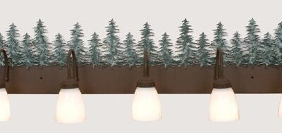 Tall Pines 5 Light Bath Vanity