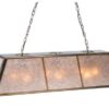 Tri-Panel Oblong Island/Pool Table Light