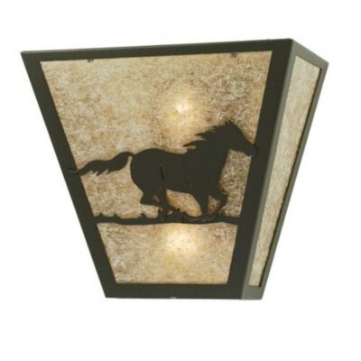 Wild Horse Right Wall Sconce