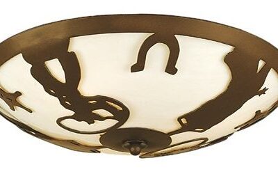 Cowboy Flushmount Ceiling Light