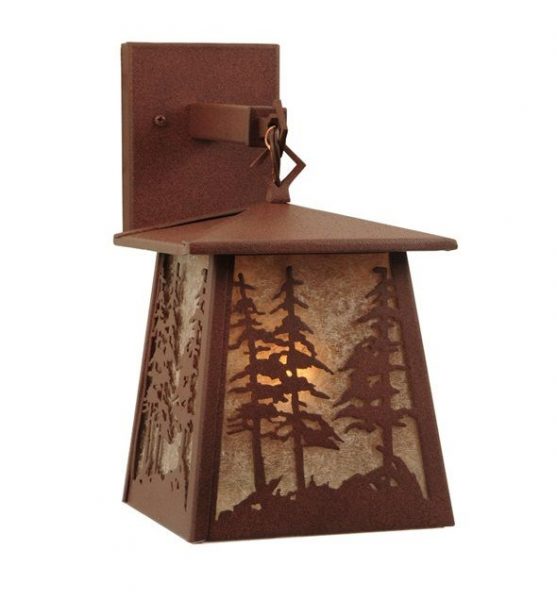 Stillwater Tall Pines Hanging Wall Sconce