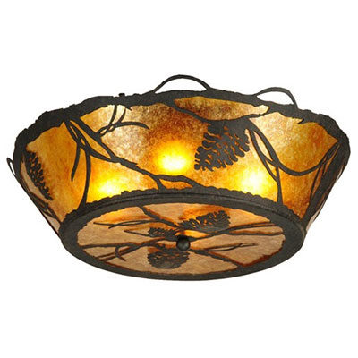 Whispering Pines Flushmount Ceiling Light