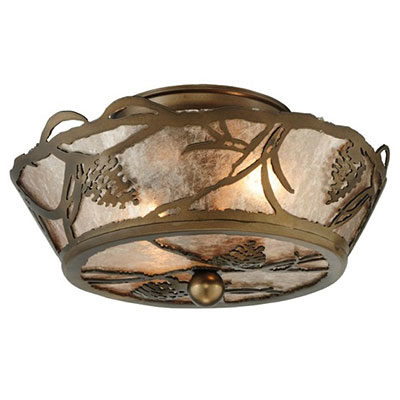 Whispering Pines Flushmount Ceiling Light