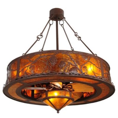 Whispering Pines Chandel-Air w/Light Kit