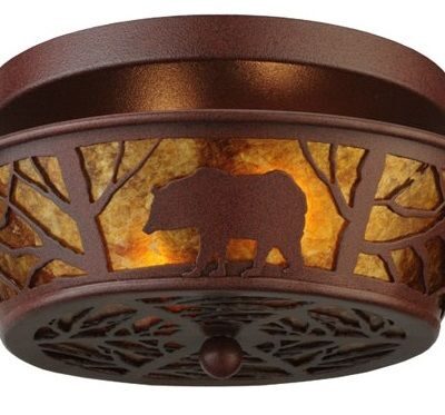 Meyda Bear on the Loose Flushmount Ceiling Light