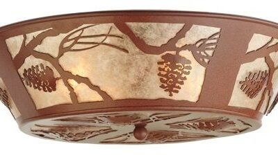 Meyda Whispering Pines Flushmount Ceiling Light