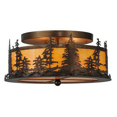 Tall Pines Flushmount Ceiling Light