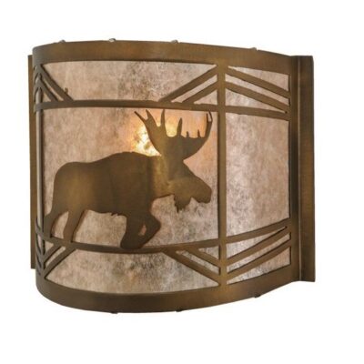 Lone Moose Wall Sconce