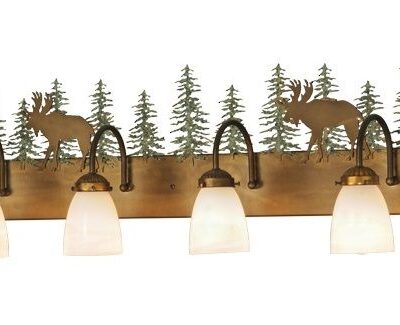 Meyda Wandering Moose 4 Light Bath Vanity