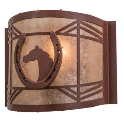 Horseshoe Wall Sconce